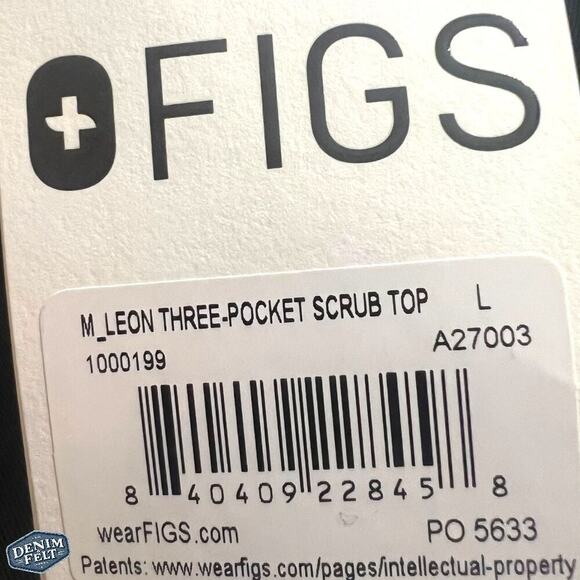 FIGS Men’s Green Leon Three-Pocket Scrub Top™ | NEW/NWT!! - Picture 10 of 11